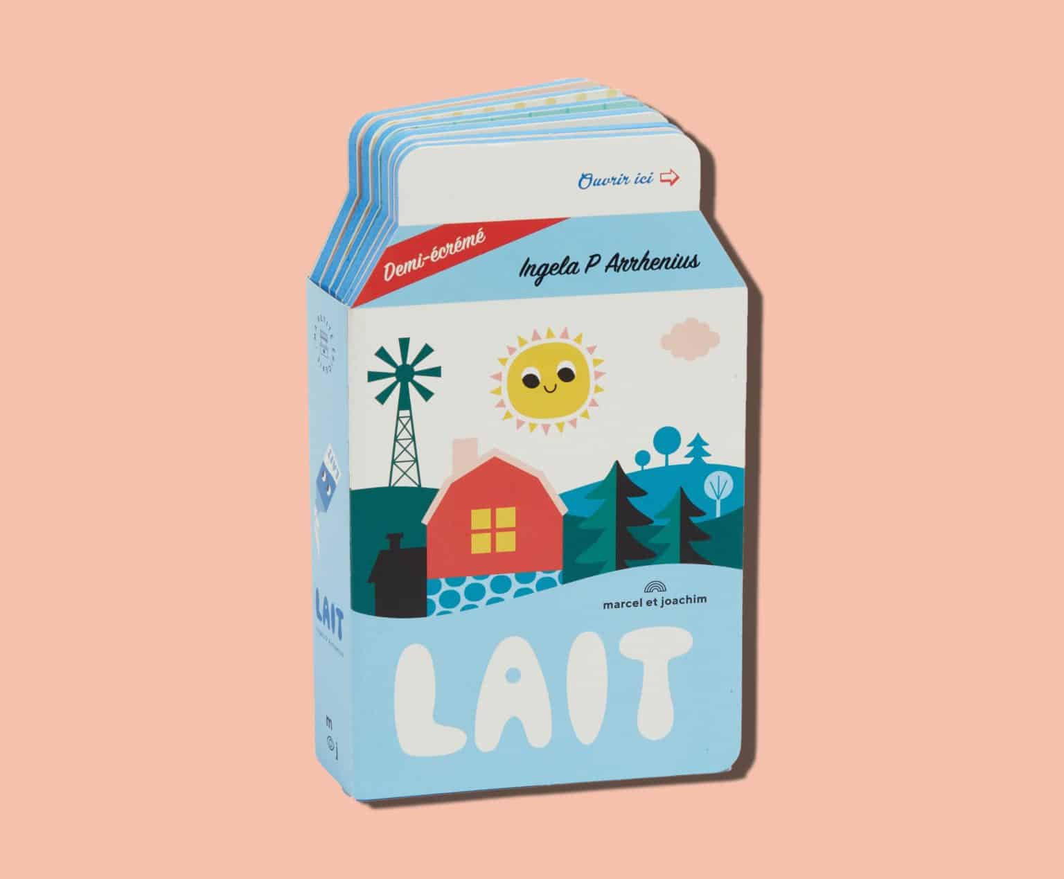 Le Lait Ingela P Arrhenius Livre eveil alimentation bébé Illustré
