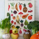 les petits caracteres imagier enfants fruits et legumes charlotte janvier 
