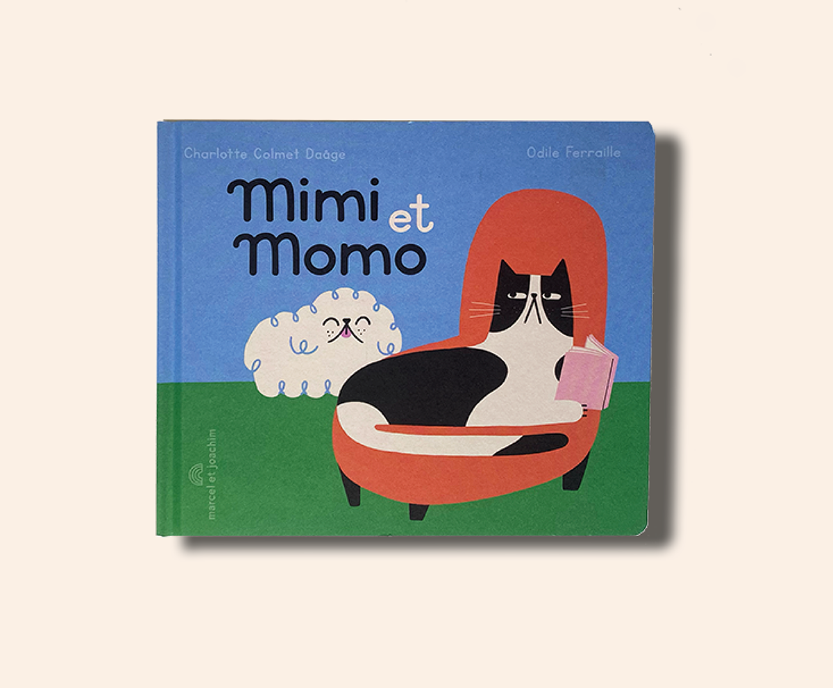 Livre enfant Mimi et Momo album jeunesse Marcel et Joachim Odile Ferraille Charlotte Colmet Daage